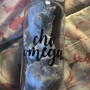 NEVER USED Chi Omega water bottle!